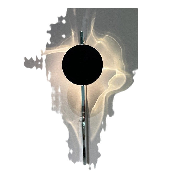Lampara de Pared LED de Efecto Ondulado Minimalista y de Diseñador